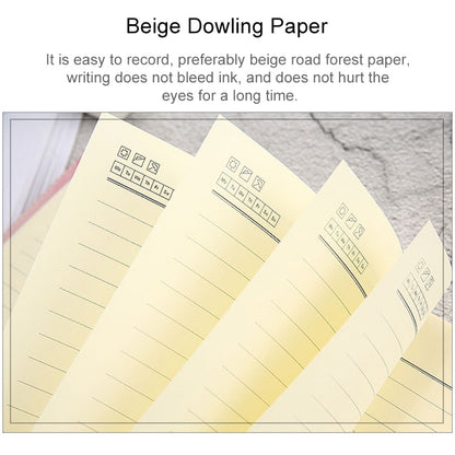 A5 Marble Texture Retro Password Lock Notebook Multifunctional Student Handbook Notepad(Blue) by bashfashion