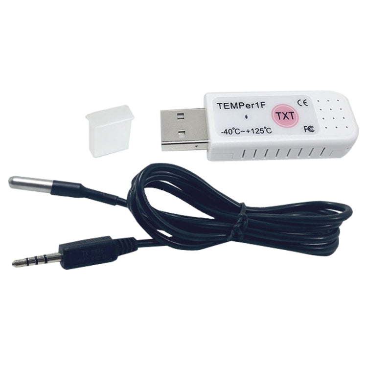 TEMPer1F USB Temperature Sensor Waterproof Temperature Probe Aquarium Monitoring Thermometer by PCsensor