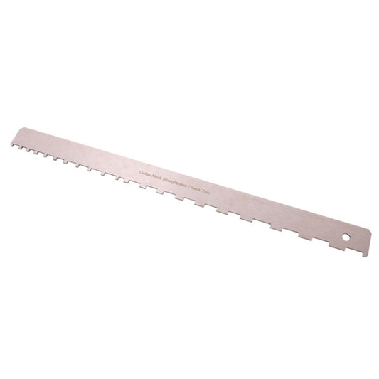 GNR2 Stainless Steel Measurement Bass Guitar Neck Ruler, Style:Single Teeth by bashfashion