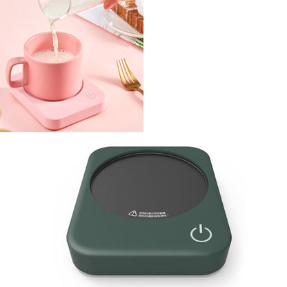 220V Intelligent 3 File Heating Constant Temperature Coffee Milk Tea Cocoa Juice Coaster Base Does without Cup, CN Plug(Green) by bashfashion