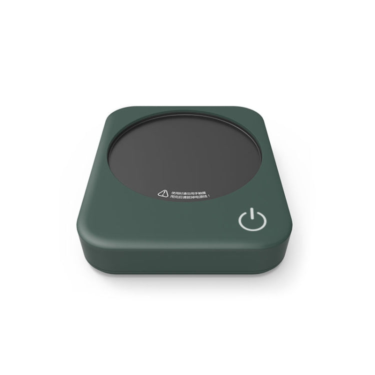 220V Intelligent 3 File Heating Constant Temperature Coffee Milk Tea Cocoa Juice Coaster Base Does without Cup, CN Plug(Green) by bashfashion
