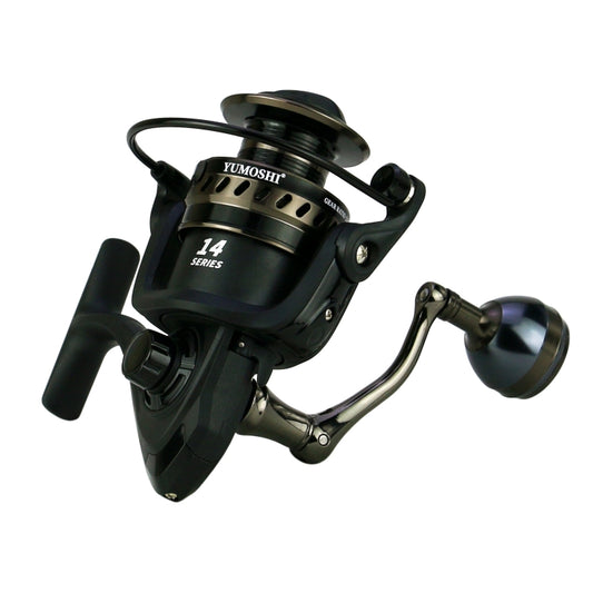 YUMOSHI LS7000 Metal Head Fishing Reel Sea Rod Spinning Reel(Metal Swing Arm+Metal Grip Pill) by YUMOSHI