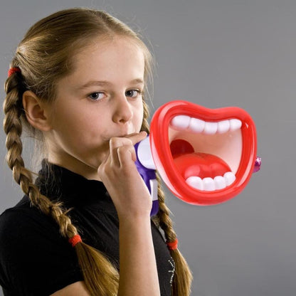 Children Handheld Microphone Speakers Sounder Loudspeaker Electric Music Tricks Toys, Random Color Delivery by bashfashion