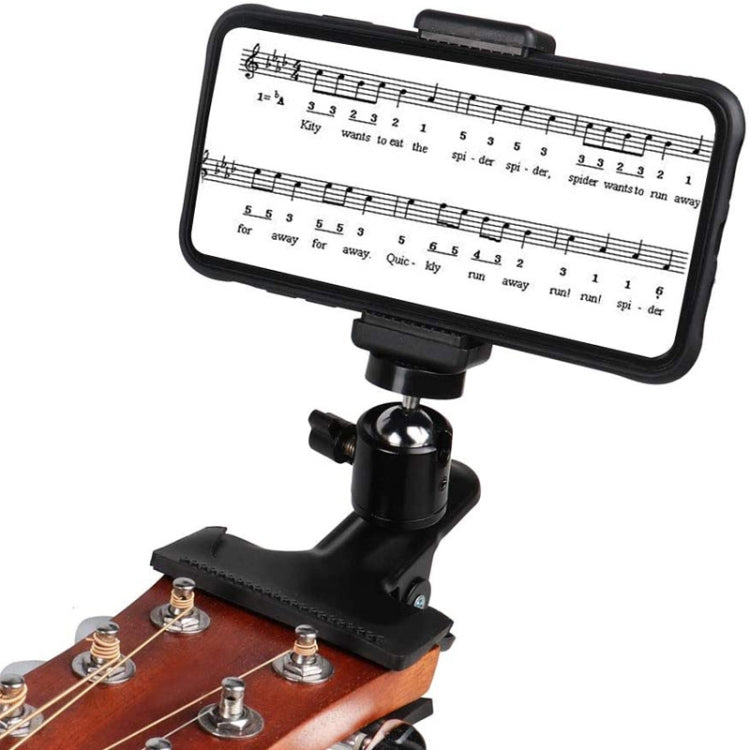 GS07 Live Video Thumbnail Phone Guitar Stand, Style:Guitar by bashfashion