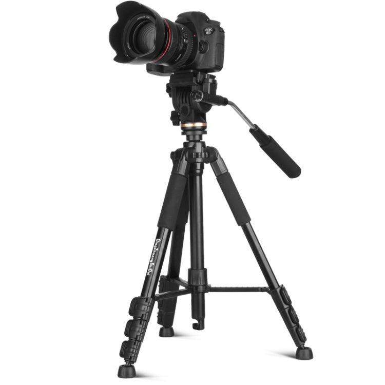 QingZhuangShiDai Q111S Aluminum Alloy Mobile Phone Camera Photography Tripod(Black) by QingZhuangShiDai