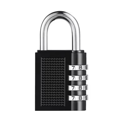 Four Digits Combination Lock Lluggage Gym Anti-theft Padlock, Style:8024 by bashfashion