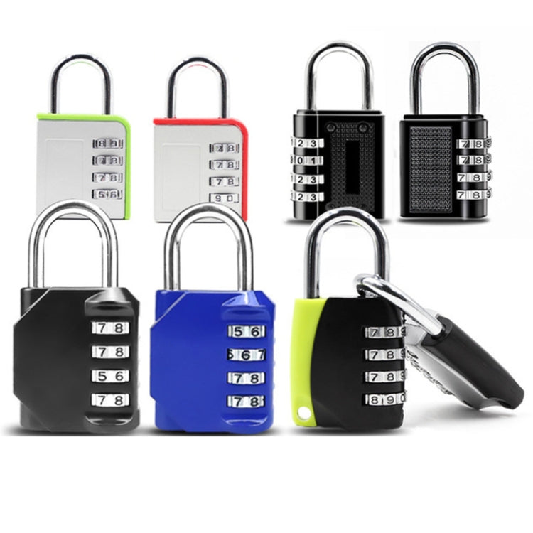 Four Digits Combination Lock Lluggage Gym Anti-theft Padlock, Style:8024 by bashfashion