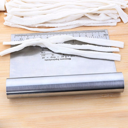 Home Durable Stainless Steel with Scale Section Noodle Cutter Baking Tools by bashfashion