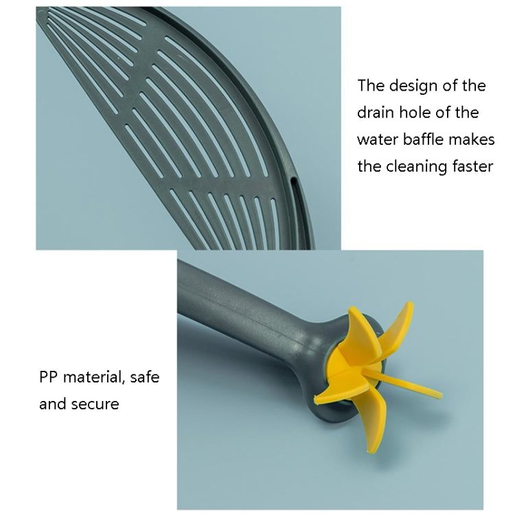 TM20007 Kitchen Rice Sieve Stir And Wash Rice Spoon(Dark Blue) by bashfashion