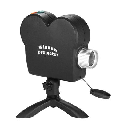 Christmas Halloween Laser Projector Mini Window Home Theater Projector, Plug Type:UK Plug by bashfashion