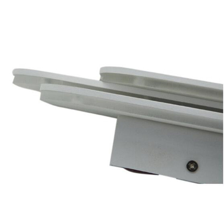 White circle 18W Creative Simple Bedroom Bedside Living Room Restaurant Hotel Study Hall Corridor Aisle Light LED Tower Stack Wall Lamp(White Light) by bashfashion