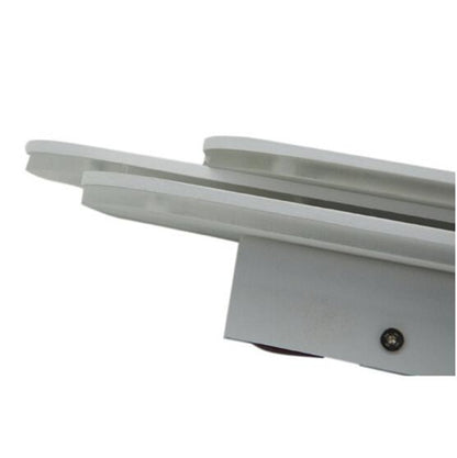 White circle 18W Creative Simple Bedroom Bedside Living Room Restaurant Hotel Study Hall Corridor Aisle Light LED Tower Stack Wall Lamp(White Light) by bashfashion