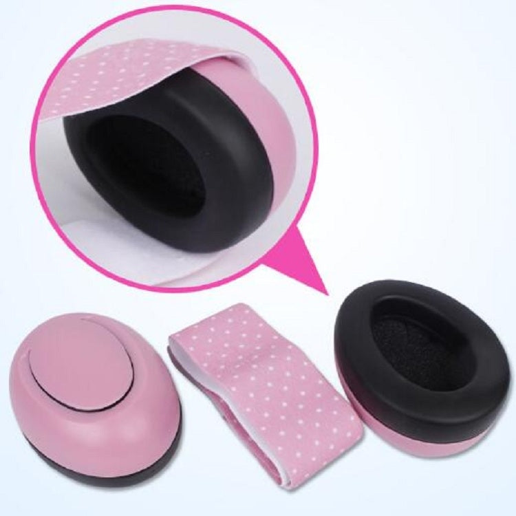 Newborn Baby Adjustable Elastic Earmuffs(Pink) by bashfashion