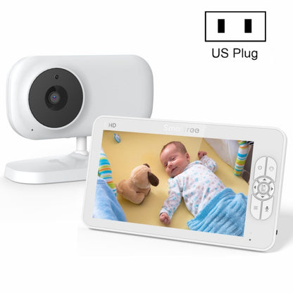 SM70 7-inch 720 x 1080P Wireless Baby Monitor Camera Temperature Monitor 2 Way Audio US Plug by bashfashion