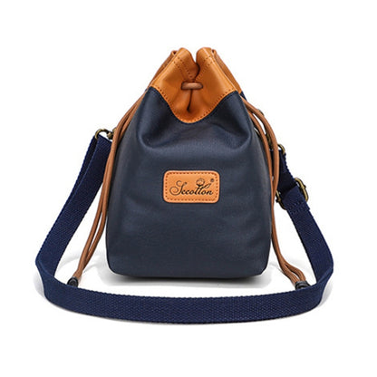 S.C.COTTON Camera Lens Protection Bag Liner Bag Waterproof Camera Storage Bag, Size: L(Blue) by S.C.COTTON