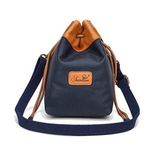 S.C.COTTON Camera Lens Protection Bag Liner Bag Waterproof Camera Storage Bag, Size: L(Blue) by S.C.COTTON