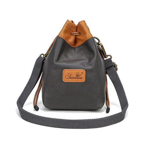 S.C.COTTON Camera Lens Protection Bag Liner Bag Waterproof Camera Storage Bag, Size: M(Gray) by S.C.COTTON