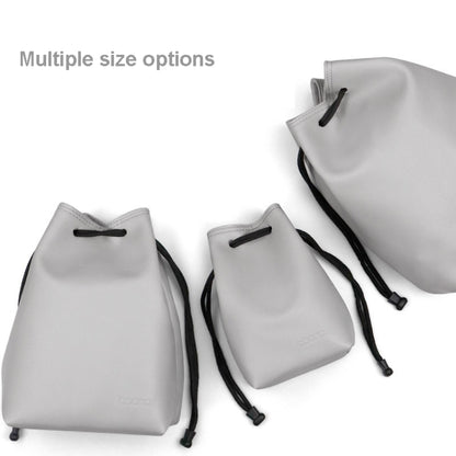 Baona Camera Bag Lens Drawstring Pouch, Size: Small(Gray) by Baona