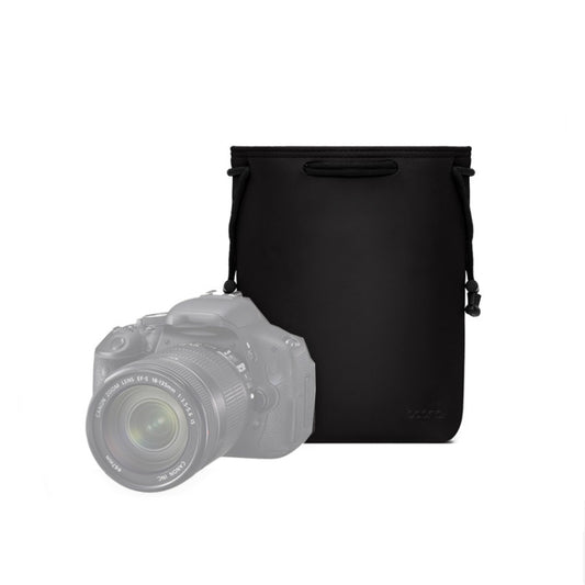 Baona Camera Bag Lens Drawstring Pouch, Size: Medium(Black) by Baona