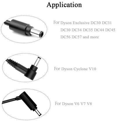Charging Adapter Charger Power Adapter Suitable for Dyson Vacuum Cleaner, Plug Standard:US Plug by bashfashion