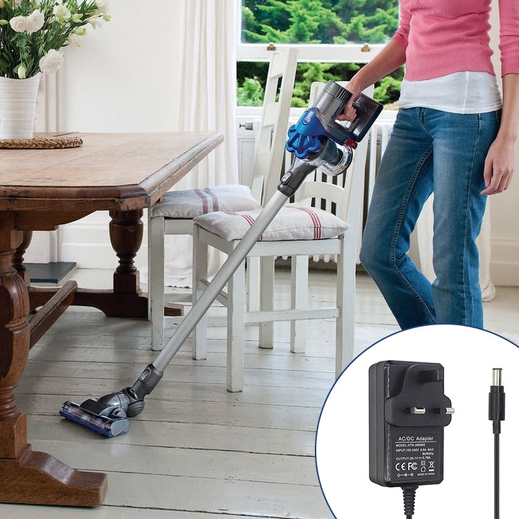 Charging Adapter Charger Power Adapter Suitable for Dyson Vacuum Cleaner, Plug Standard:UK Plug by bashfashion