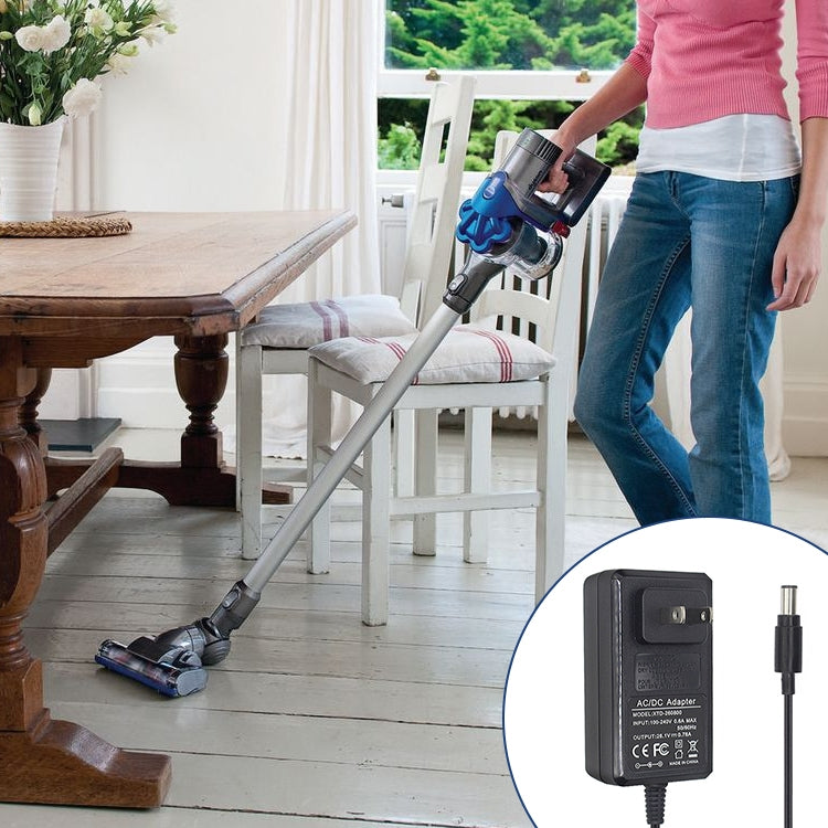 Charging Adapter Charger Power Adapter Suitable for Dyson Vacuum Cleaner, Plug Standard:CN Plug by bashfashion