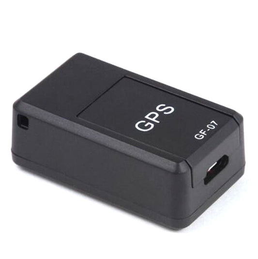 GF07 Mini GPS Tracking Strong Magnetic Locator Voice-controlled Recording Anti-lost Device Only Supports 2G Network(Black) by bashfashion