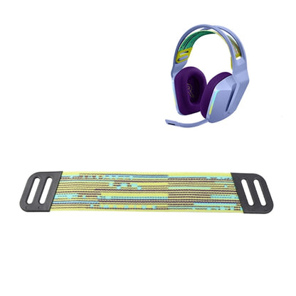 Head Beam Protector for Logitech G733 Headset(Stripe Green) by bashfashion