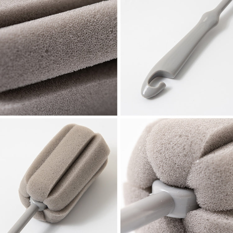 Cup Brush Insulation Cup Feeding Bottle Sponge Wiper Easy To Clean Kitchen Sponge Wiper, Size:Long by bashfashion
