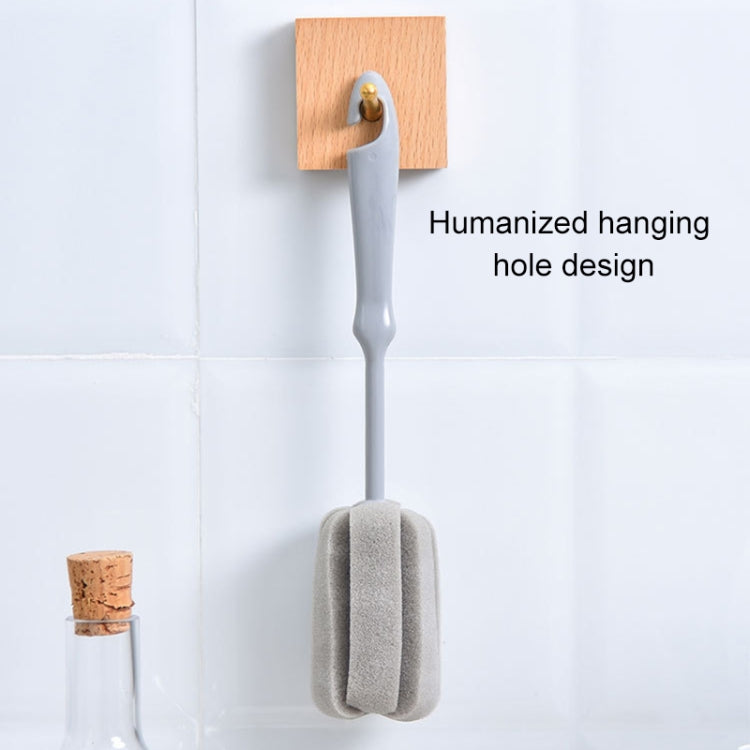 Cup Brush Insulation Cup Feeding Bottle Sponge Wiper Easy To Clean Kitchen Sponge Wiper, Size:Long by bashfashion
