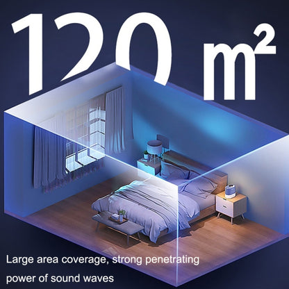 DC-9031 Intelligent Ultrasonic Mite Removal Instrument Household Mites Removal Cleaner(EU Plug) by bashfashion