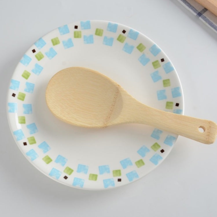 Rice Spoon Spatula Bamboo Board Wood Spatula Kitchen Tool by bashfashion