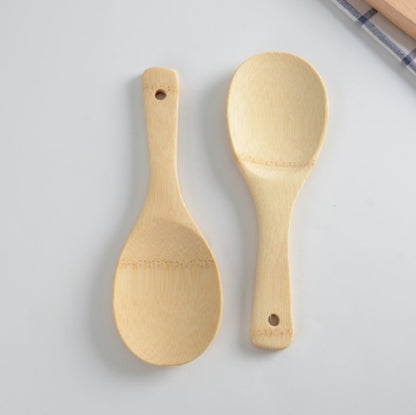 Rice Spoon Spatula Bamboo Board Wood Spatula Kitchen Tool by bashfashion