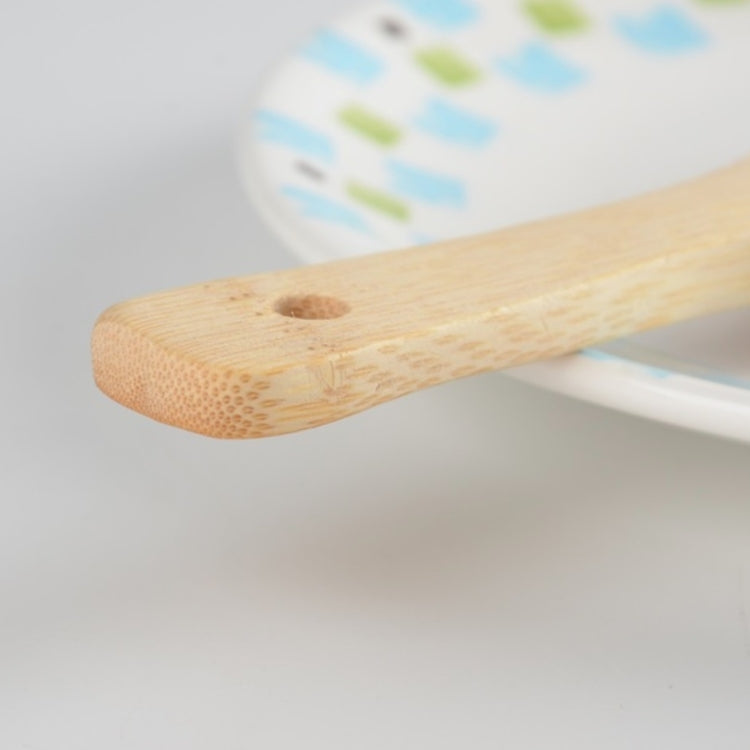 Rice Spoon Spatula Bamboo Board Wood Spatula Kitchen Tool by bashfashion