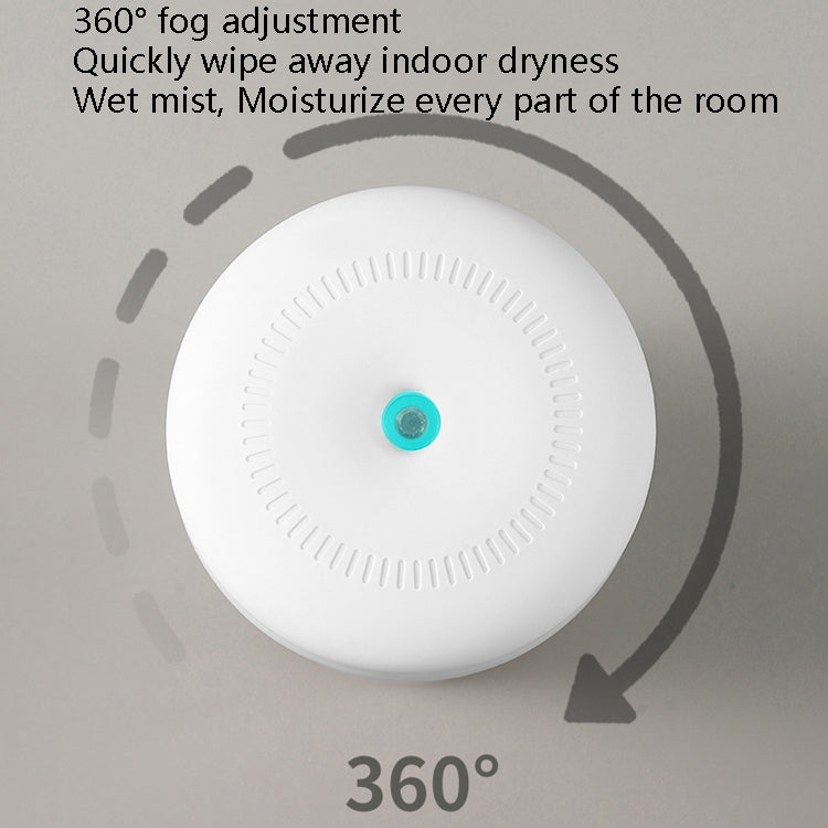 Home Mute Large Capacity Humidifier Office USB Aromatherapy Sprayer(AM-J1 White) by bashfashion