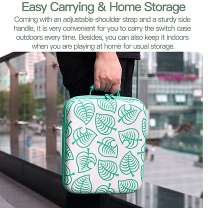 Animal Forest Friends Themed Game Machine Storage Bag For Switch, Style:Vertical section A by bashfashion