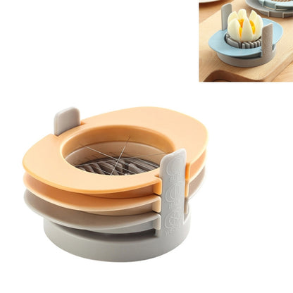 3 in 1 Multifunctional Egg Cutter Half-cut Egg Tool(Orange) by bashfashion