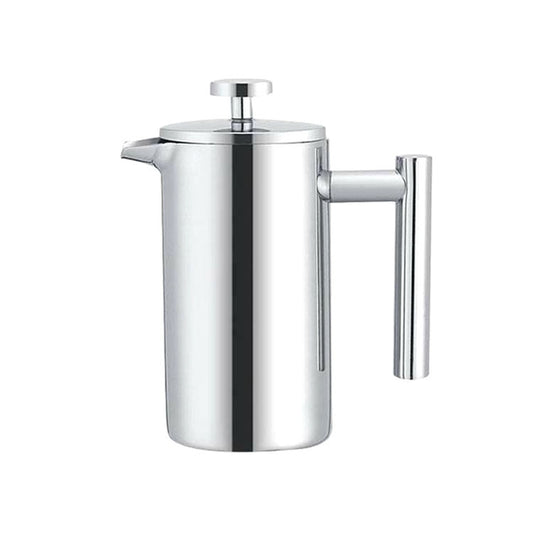 304 Stainless Steel French Pressure Coffee Pot Hand Made Tea Pot, Capacity:350ml by bashfashion