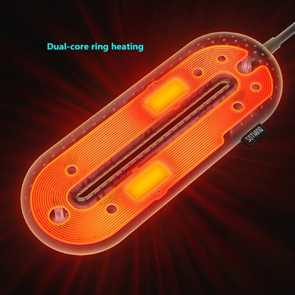 SOTHING 220V Shoe Dryers Deodorization Sterilization Quick Drying Dryer Winter Shoes Heater, CN Plug, Style:Regular Edition(Blue) by bashfashion