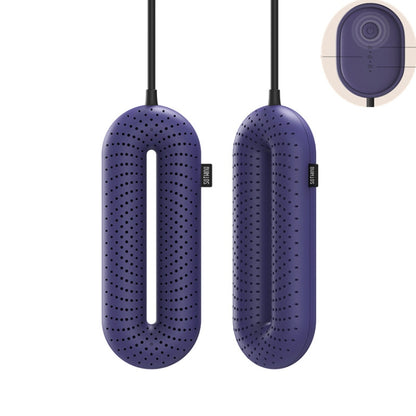 SOTHING 220V Shoe Dryers Deodorization Sterilization Quick Drying Dryer Winter Shoes Heater, CN Plug, Style:Wired Control Timer(Blue) by bashfashion