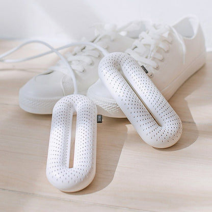 SOTHING 220V Shoe Dryers Deodorization Sterilization Quick Drying Dryer Winter Shoes Heater, CN Plug, Style:Wired Control Timer(White) by bashfashion