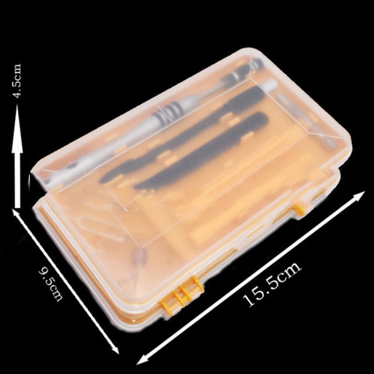 110 in 1 Watch Mobile Phone Disassembly Maintenance Tool Multi-function Chrome Vanadium Steel Screwdriver Set(Yellow) by bashfashion