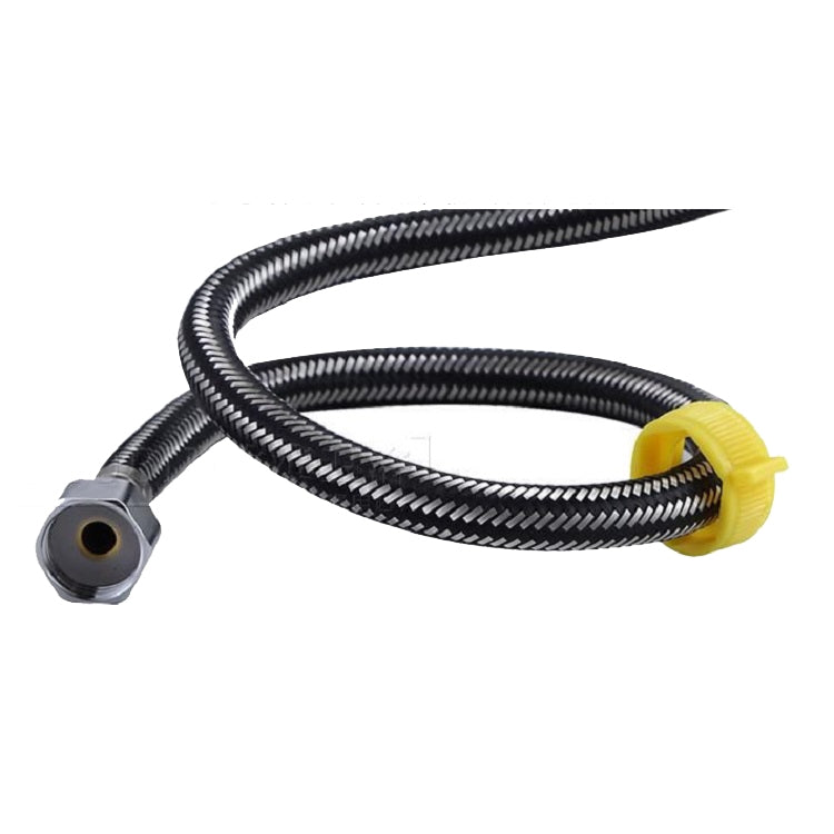 304 Stainless Steel Metal Weave High-pressure Explosion-proof Hot And Cold Water Inlet Hose, Size:40 cm by bashfashion