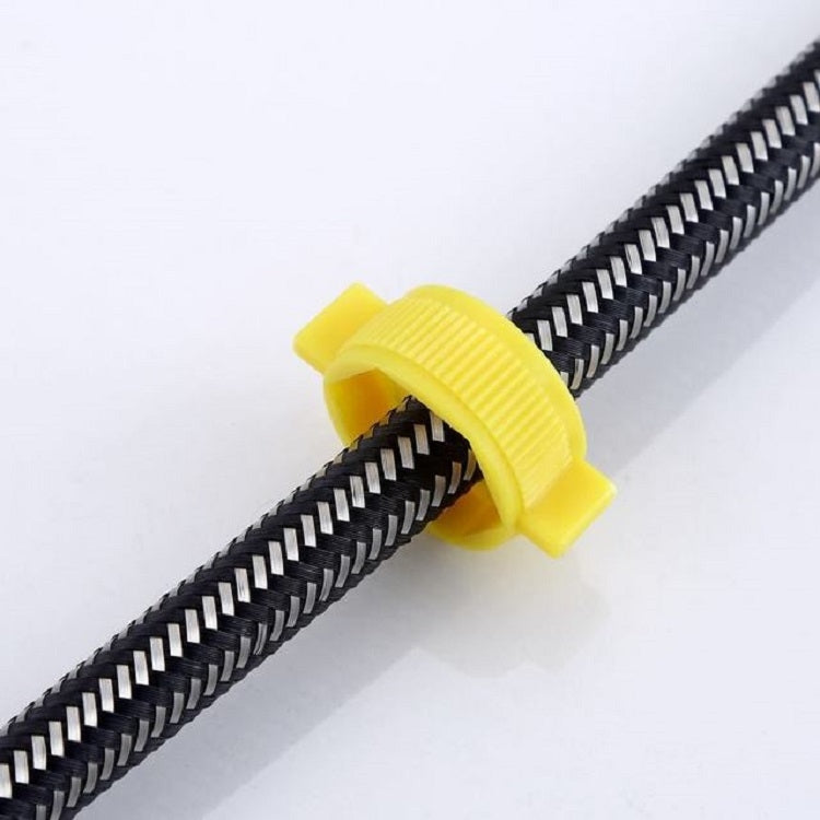 304 Stainless Steel Metal Weave High-pressure Explosion-proof Hot And Cold Water Inlet Hose, Size:40 cm by bashfashion