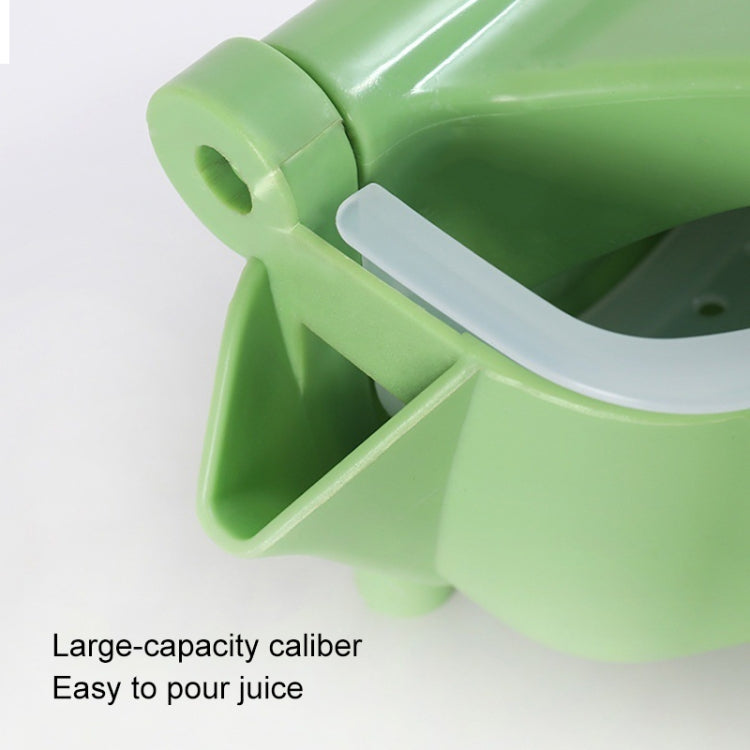 Portable Household Plastic Manual Crushed Ice Juicer Special For Bar Tea Shop Hand Squeeze Juicer by bashfashion