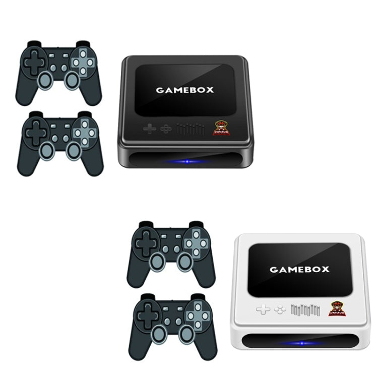 GD10 32G Built-In 10000+ Games Dual System Set-Top Box 3D Home 4K HD TV Game Console Box AU Plug(White) by ANBERNIC