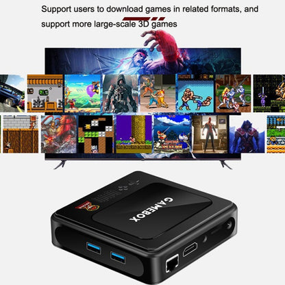 GD10 32G Built-In 10000+ Games Dual System Set-Top Box 3D Home 4K HD TV Game Console Box AU Plug(Black) by ANBERNIC