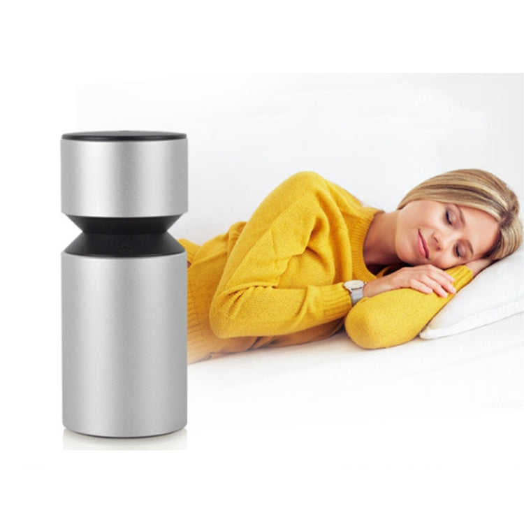 Car Essential Oil Diffuser Hardware Aromatherapy Machine Cold Fragrance Instrument(Silver) by bashfashion