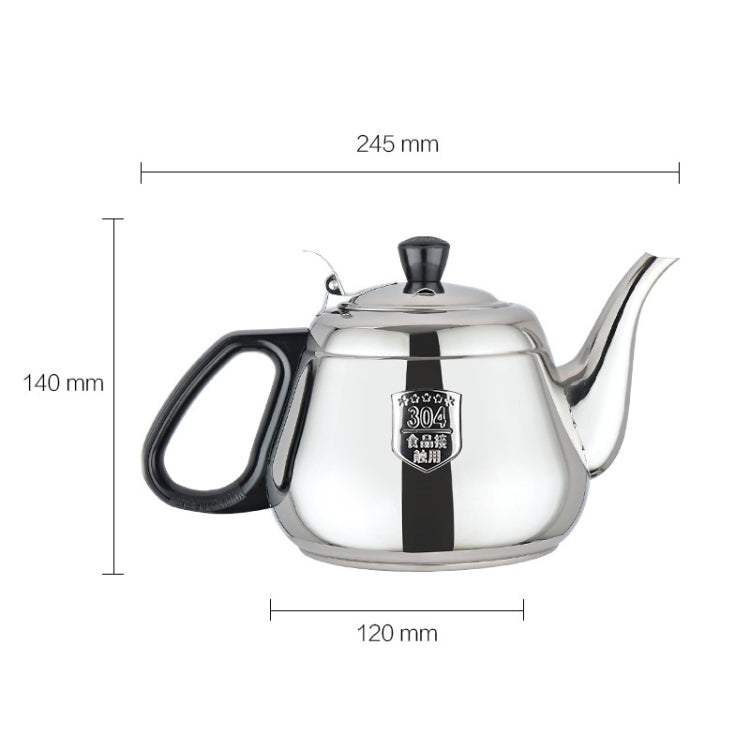 KAMJOVE Electromagnetic Tea Stove Boiling Kettle Flat Bottom Kettle 304 Stainless Steel (Accessory Non-Complete Set), Style:Accessories M160 Pot (1.0L) by KAMJOVE