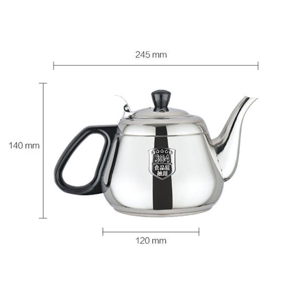 KAMJOVE Electromagnetic Tea Stove Boiling Kettle Flat Bottom Kettle 304 Stainless Steel (Accessory Non-Complete Set), Style:Accessories M160 Pot (1.0L) by KAMJOVE